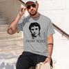 Vladimir Vysotsky 2026 fashion heavyweight hot selling retro printed pattern fun round neck T-shirt for daily comfort