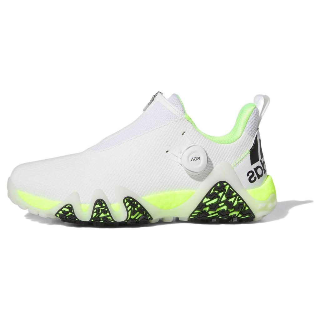 Adidas CodeChaos Comfortable Slip-Resistant Durable Low-Top Golf Shoes Unisex Golf Shoes Black White IF1042