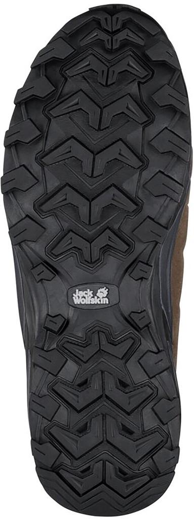 Обувь для треккинга Jack Wolfskin Refugio Texapore Low (4049851-5298) brown/phantom