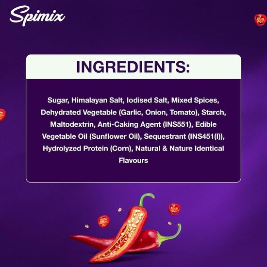 SPIMIX Peri Peri Masala Seasoning | 120g | Made Healthier with Vitamin B12 & D | With Himalayan Pink Salt | Fiery & More