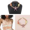Starfish Shell Charm Choker Necklace Women Jewelry Bohemian Ethnic Statement Vintage Large Collar Necklace Female