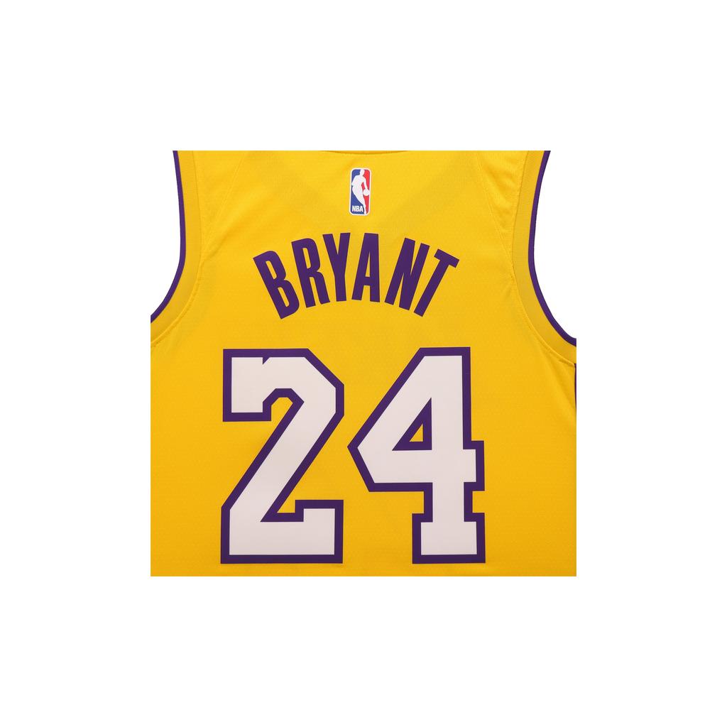 Nike Maglia NBA Kobe Bryant Icon Edition Swingman da Uomo Gialla AQ2109-728