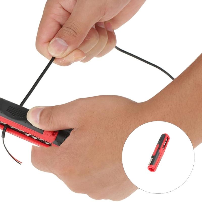 Multifunctional Coaxial Cable Wire Pen Electrical Wire Stripper Handheld Pliers RG59 RG6 Coaxial Cable Tool