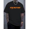 Men'S Fashion Trend Regular Short-Sleeve Shirt, Street Style Men'S Clothing, Heat-Transfer Printed Short-Sleeve Shirt, Essential for Casual Sports