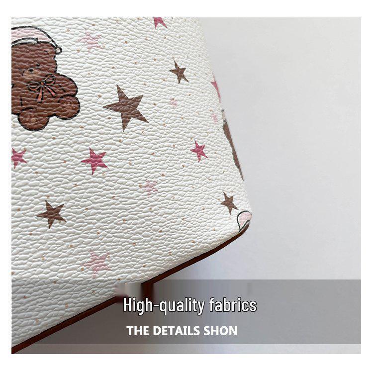 High-End 2025 Light Luxury Handbag: Fashionable, Versatile, Crossbody with Cute Niche Design Print for Women