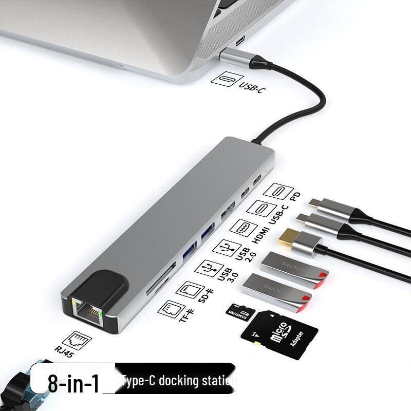 Beiduo Yang 8-in-1 USB-C Laptop Docking Station