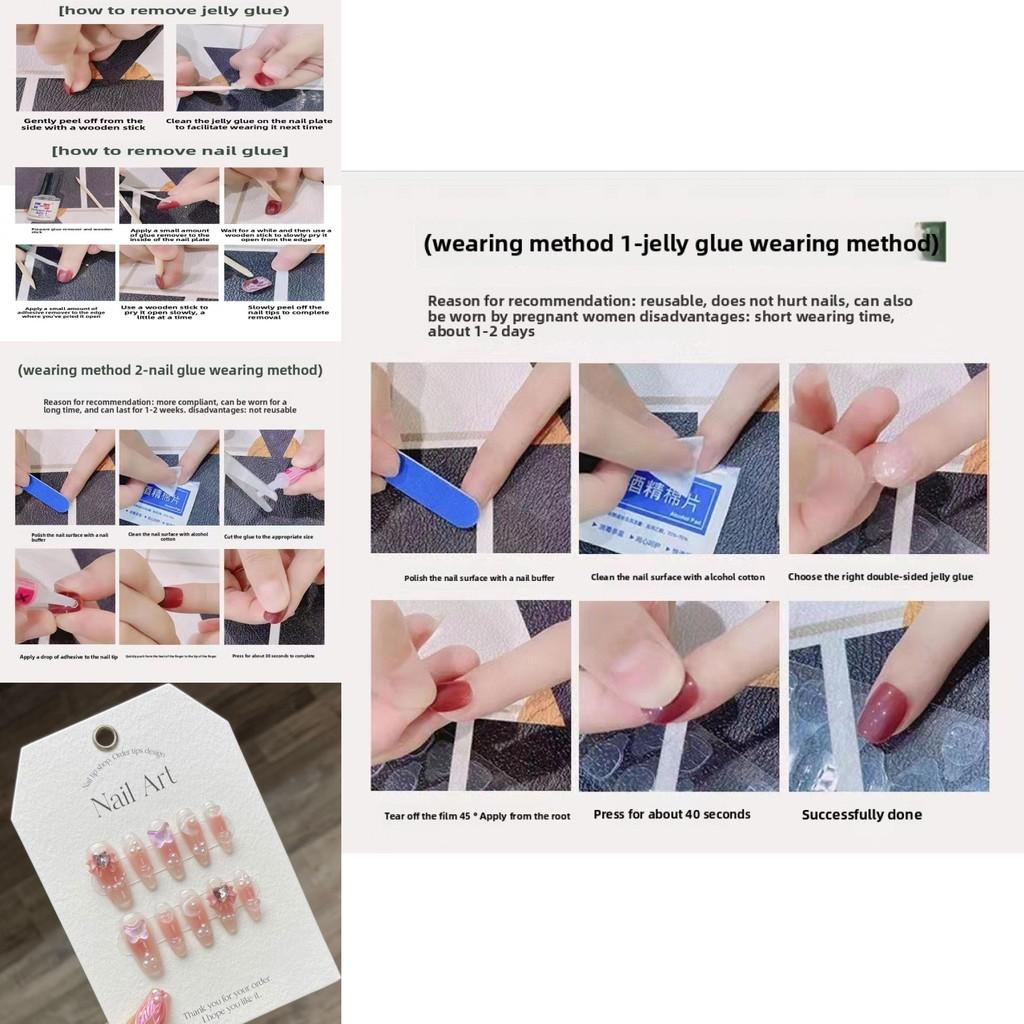 Stylish Heart-throbbing Butterfly Nail Decals Sweet And Alluring Designs