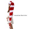 Funny 130cm Long Christmas Hat Striped Santa Hat Adult Plush for Celebrations