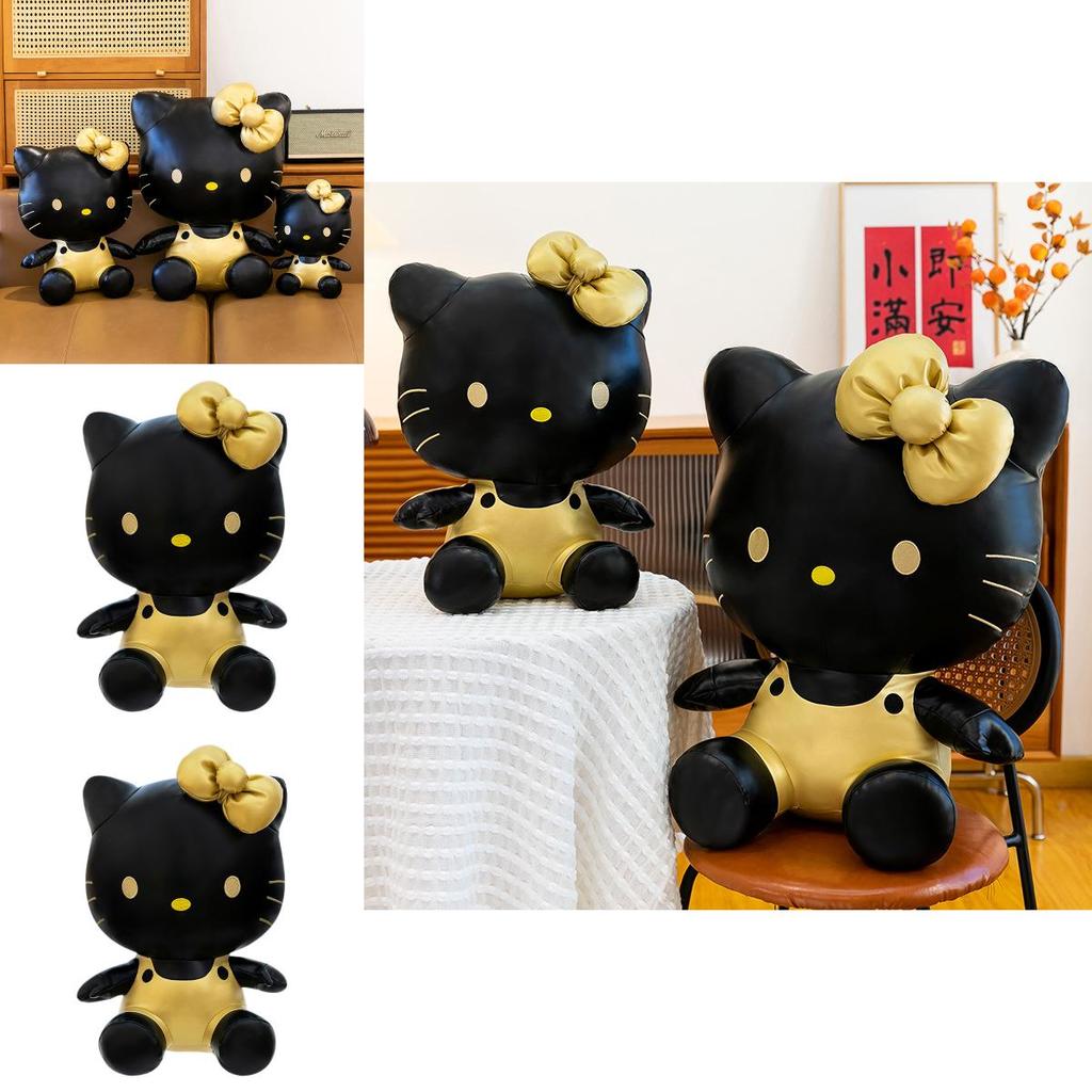 Classic Plush Toy Kitty Cat Shaped Soft Doll For Girls And Kids