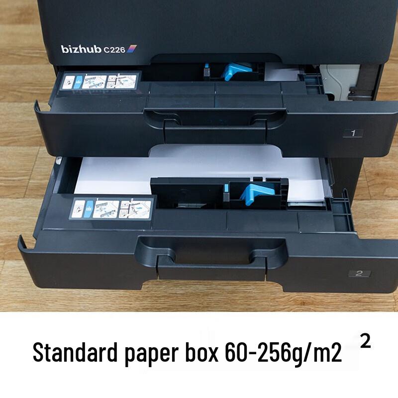 Konica Minolta C226 Commercial A3 Color Multifunction Office Printer CN plug (adapter included)