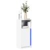 VidaXL Buffet with LED White 42.5x34x100 Cm Engineered Wood, Storage Furniture, Kitchen Storage Furniture, Furniture of 852152
