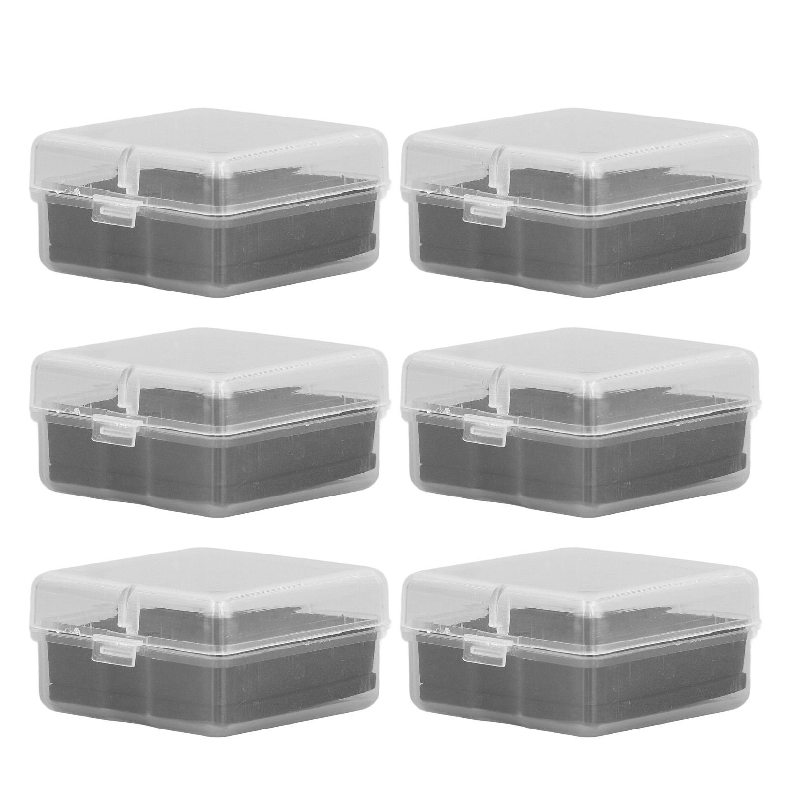 10 шт 4x4x2 см Коробка для хранения патронов для ламп Портативная коробка для хранения ювелирных изделий Контейнер для хранения мелких деталей и лекарств 790₽