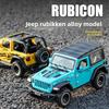 Alloy Car Model Wrangler Diecast Offroad Vehicle Toy For Gifts And Display