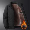 Men's Winter Lightweight Bomber Quilted Jackets Casual Windbreakers Thicken Full Zip Up Windproof Work Coats for Men Warm Fleece Lined Parka Jacket