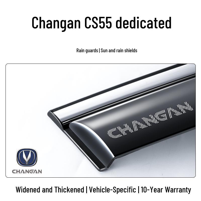 Custom Rain Shields for Changan CS55 PLUS Blue Whale Edition (2nd & 3rd Gen)