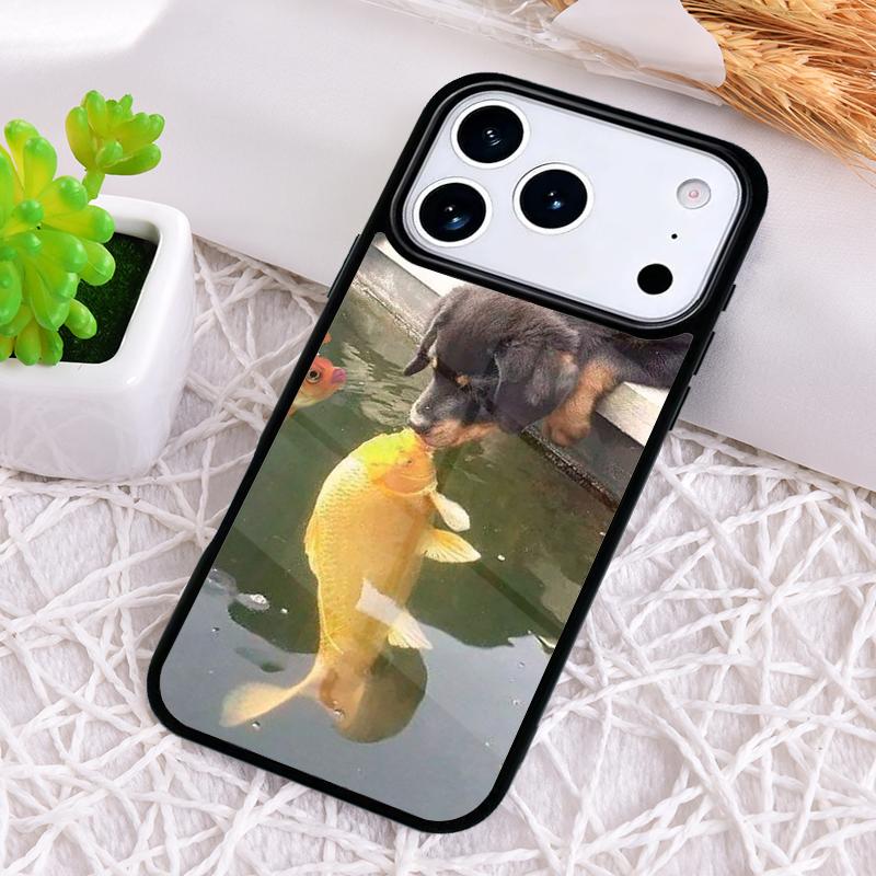 Cool Rottweiler Dog Soft TPU Phone Case for iPhone 17 Air 16 15 11 12 14 13 Pro Max Shockproof Cover
