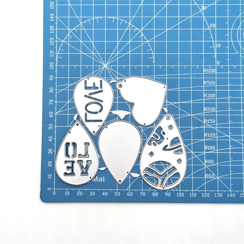 Heart Metal Die Cuts Wedding Cutting Dies Cut Stencils for DIY Embossing Paper Valentines Day Scrapbooking Decorations