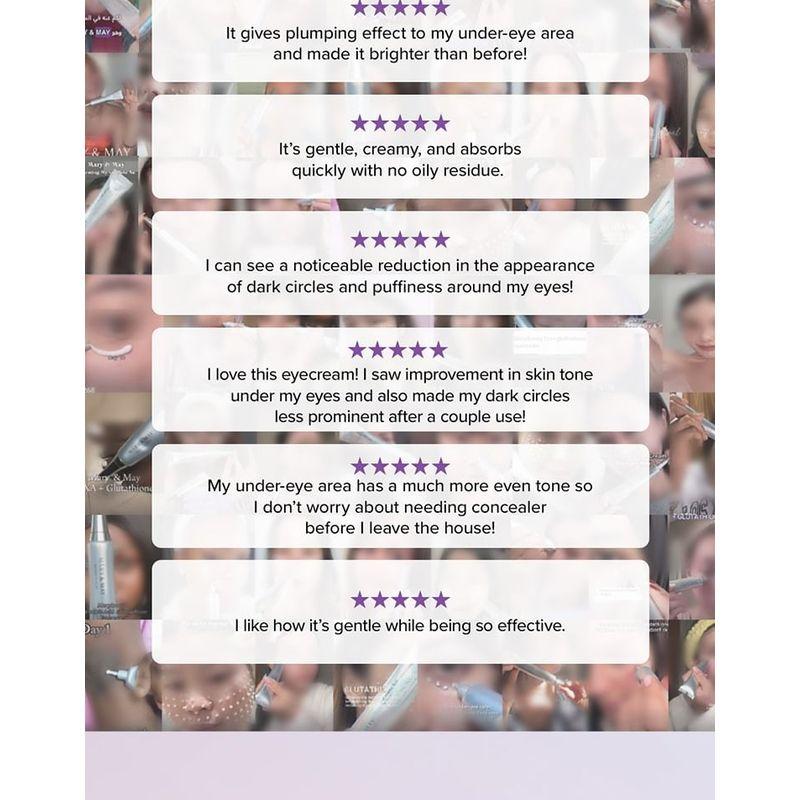 Mary&May Tranexamic Acid + Glutathione Eye Cream