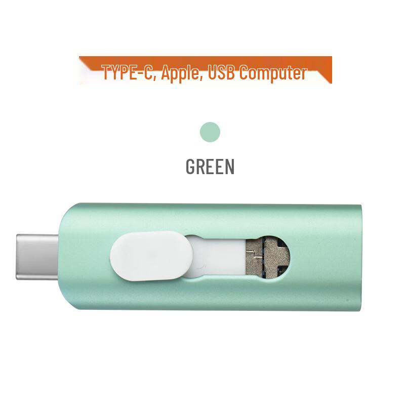 OLOEY 3-in-1 Mobile USB Flash Drive