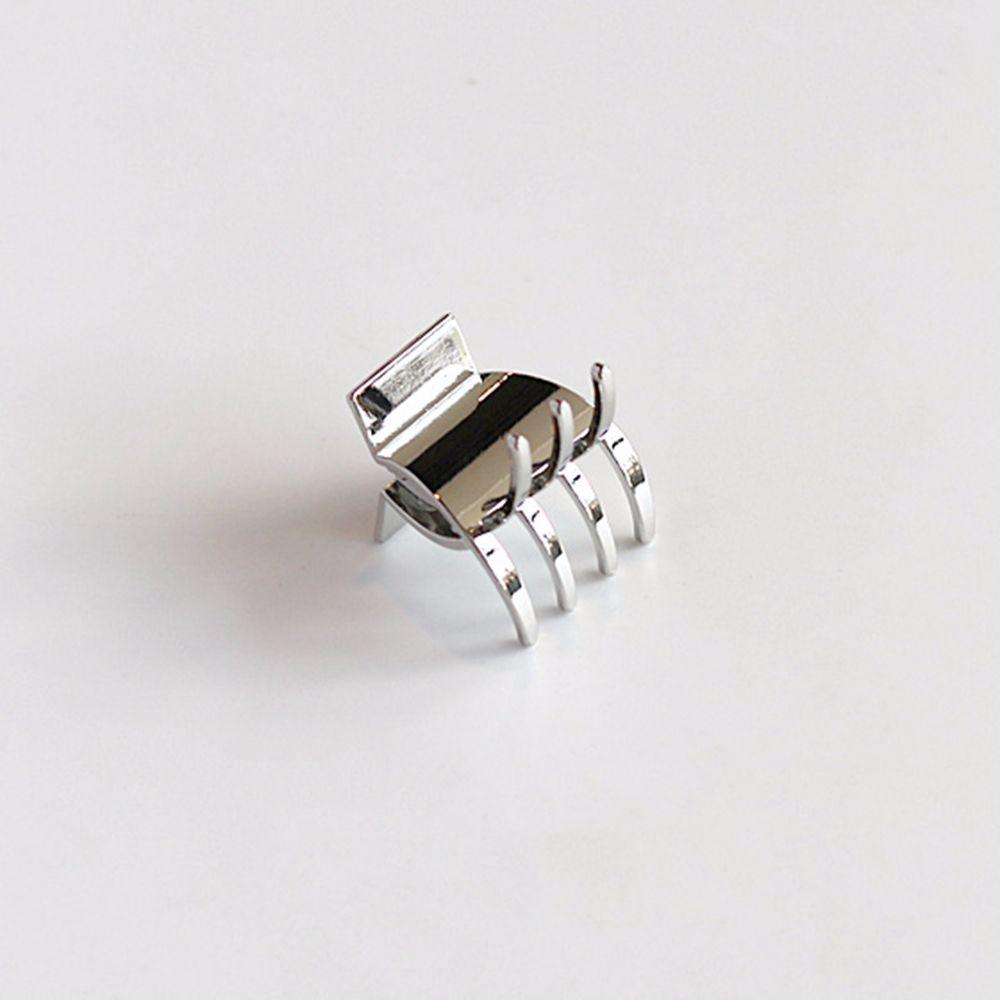 Temperament All-match Female Girls Zinc Zinc Alloy Grasping Clip Metal Hair Claw Hair Clip Hair Accessories