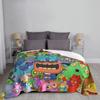 My Singing Monsters Music Game Flannel Throw Blanket Blanket for Bed Travel Lightweight Thin Bedroom Quilt