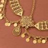 Gold Color Headdress Rhinestone Flower Tassel Hair Jewelry New Head Chain  Women Jewelry