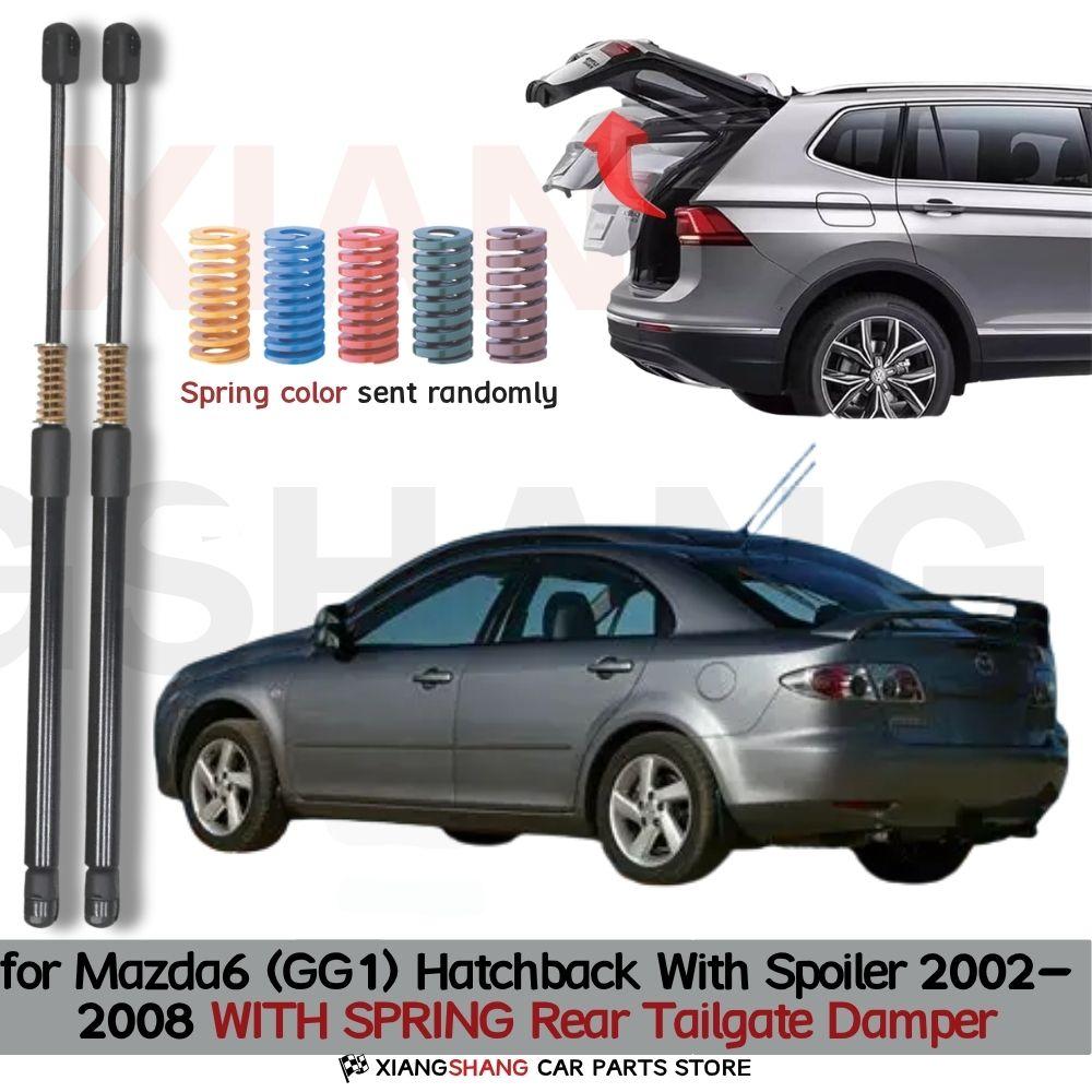 Auto Pop-Up Trunk Struts for Mazda6 (GG1) Hatchback With Spoiler 2002-2008 Automatic Opening Gas Lift Supports with Springs