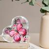Christian Acrylic Wall Decor - 4-Inch (4.02inch) Religious Spiritual Gift with 'God Says You Are Uniq' & 'You Are Special' Messages