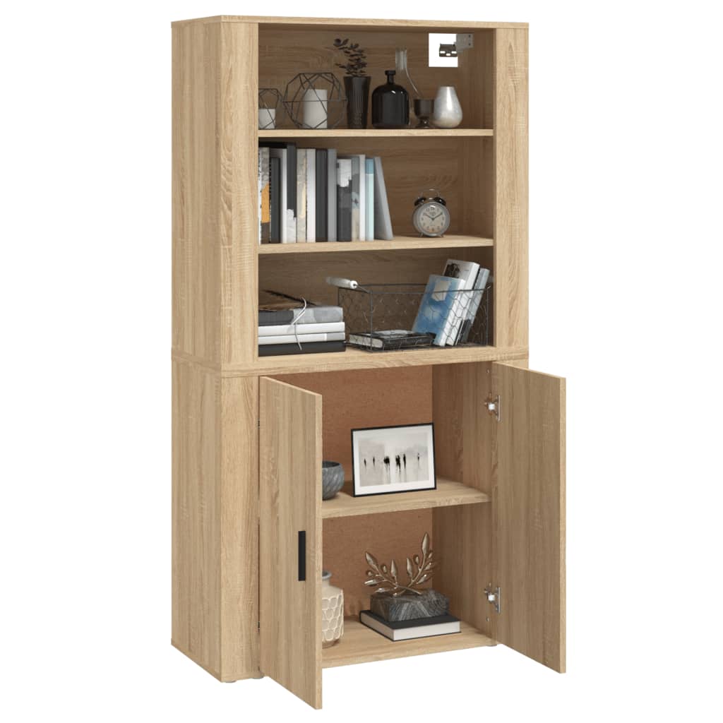Highboard in Sonoma Oak Finish