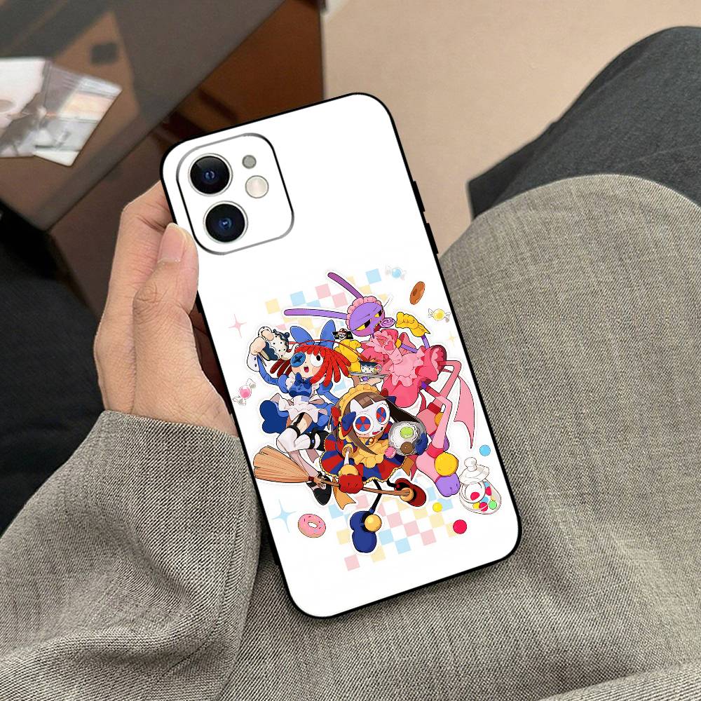 Amazing G-Digital T-Circus Phone Case Black Phone Case For IPhone 17/16/15/13/14 Pro Max/ 11Plus/X/Xr/Xs Max 13mini