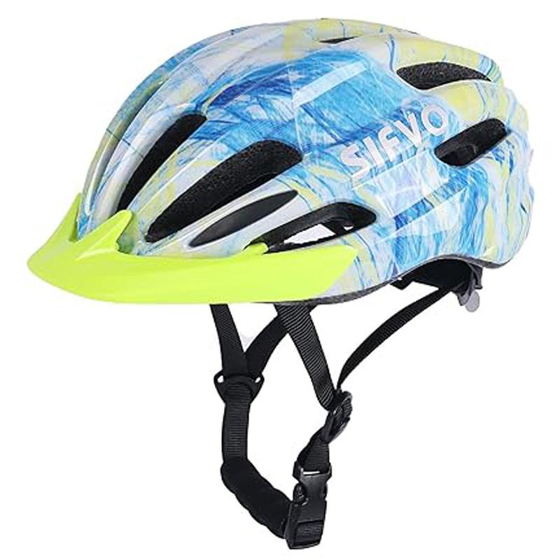 Spot children's riding helmets with taillights Adjustable bicycle helmets Outdoor sports balance bike riding helmets