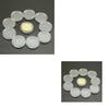 Hot 22mm Clear Round Cases Coin Storage Capsules Holder Round Plastic