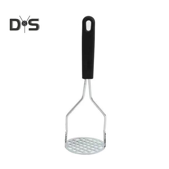 

1/2 шт. Набор для толкушки картофеля из нержавеющей стали, профессиональный интегрированный картофеледавильный пресс с сотовым дизайном, кухонная утварь для овощей, фруктов, дыни B