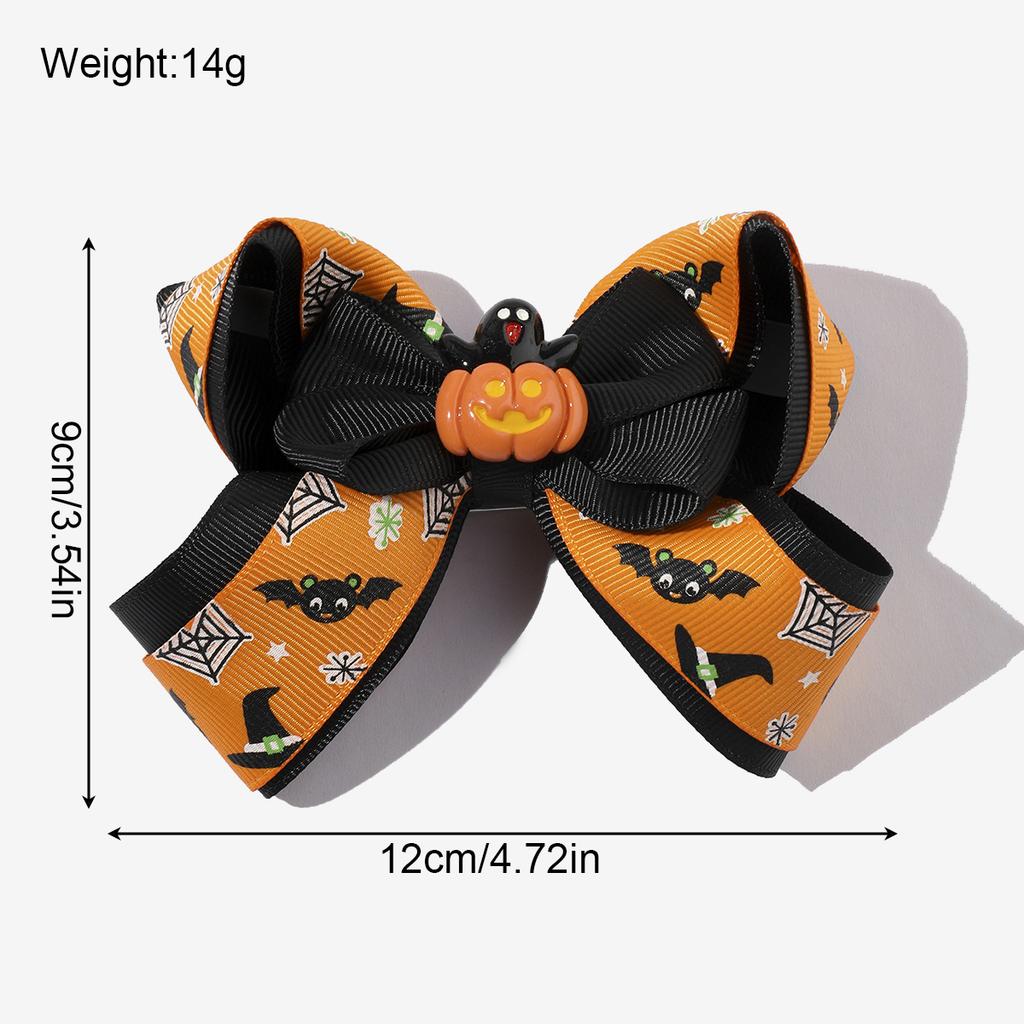 Neue Niedliche Mode Halloween Cartoon Schleife Hübsche Mädchen Haarspangen Kinder Kopfschmuck Haarklammer Haarclips Haaraccessoires Geschenk