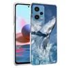 Whale Sea Giant Phone Case For Redmi Note 13 12 14 15 Pro Plus 13R 11 11T 11E 11S 10 Pro 10S 9 9S Cover Cell Clear TPU Capa Case