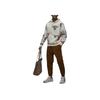 Jordan Brooklyn Full Print Hooded Fleece-Lined Casual Long Sleeve Sweatshirt Men Tops Sail-White FN4546-133