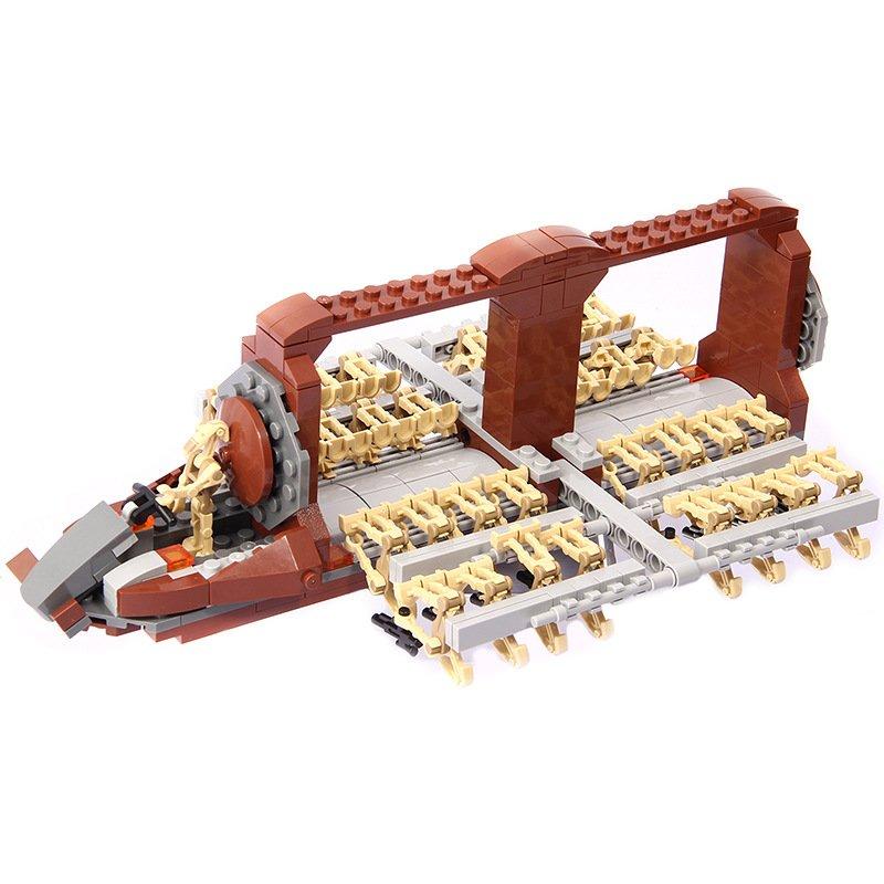 Star Wars Assault Shuttle Building Blocks Set, Mini Building Bricks STEM Educational DIY Toy Kit for Kids 6+