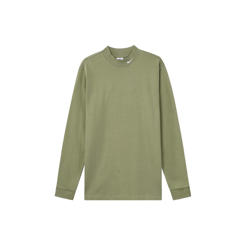 Nike AS M NL LS MOCK NECK SHIRT 'Green White' Men's DX5869-386