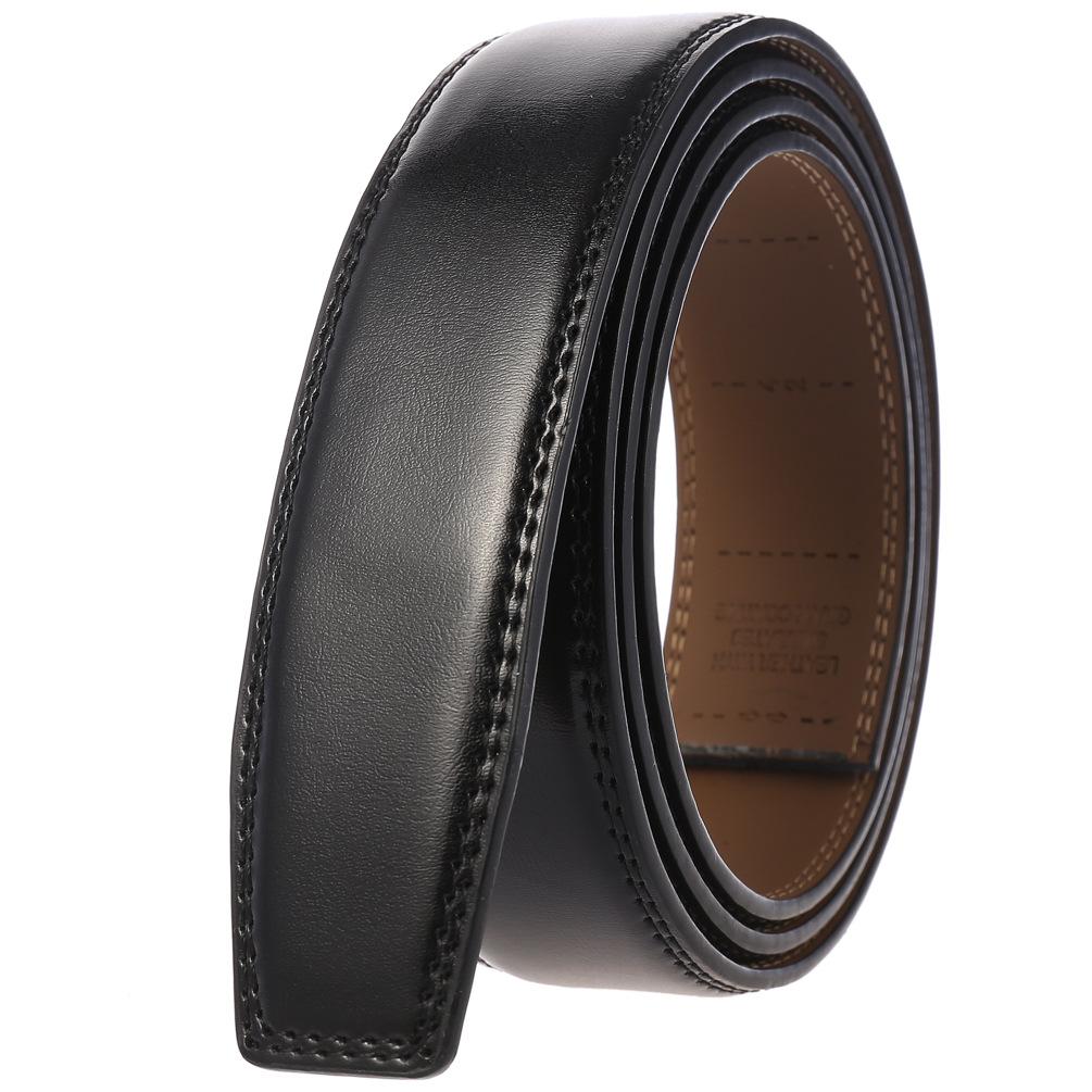 Mary Automatic men's belt strip 3.5cm wide automatic belt strip, simple commuter belt strip
