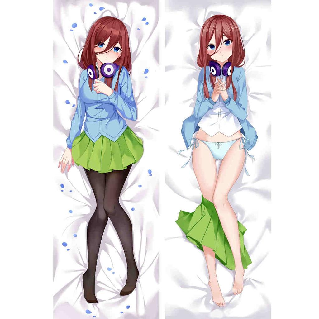 Incoraggiamento all'Arrampicata Federe Dakimakura Case 3D Doppio Lato Biancheria da Letto Federa per Cuscino da Abbraccio
