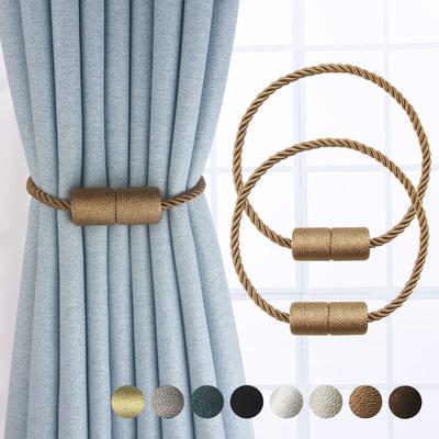 2 stuks Moderne Magnetische Gordijnbinders, Elegante en Sterke Raamgordijn Houders voor Draperieën
