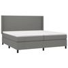 VidaXL Bed Slat Base with Mattress, Upholstered Bed, Double Bed, Adult Bedroom Interior Bed, Modern, 3131298