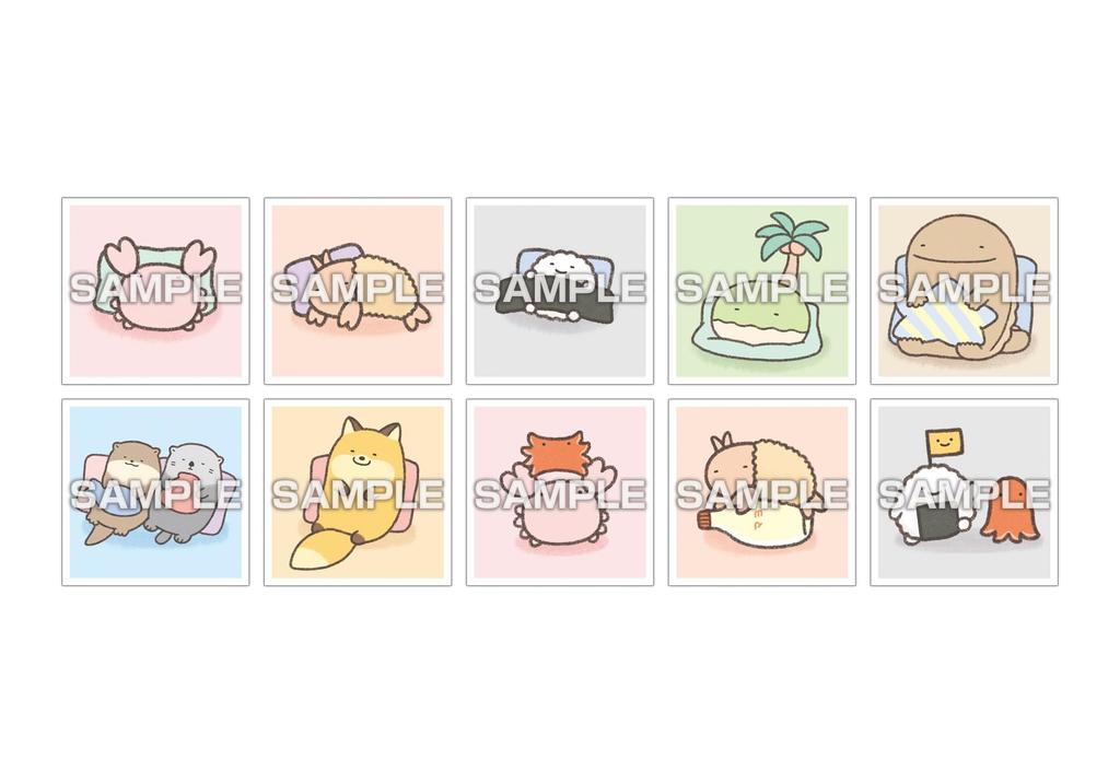 Anything Ikimono Sticker Collection 2 with Box Gum, 20-Pack (Candy Toy)