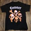 Vintage Coroner Band Kollektion Unisex Alle Größen