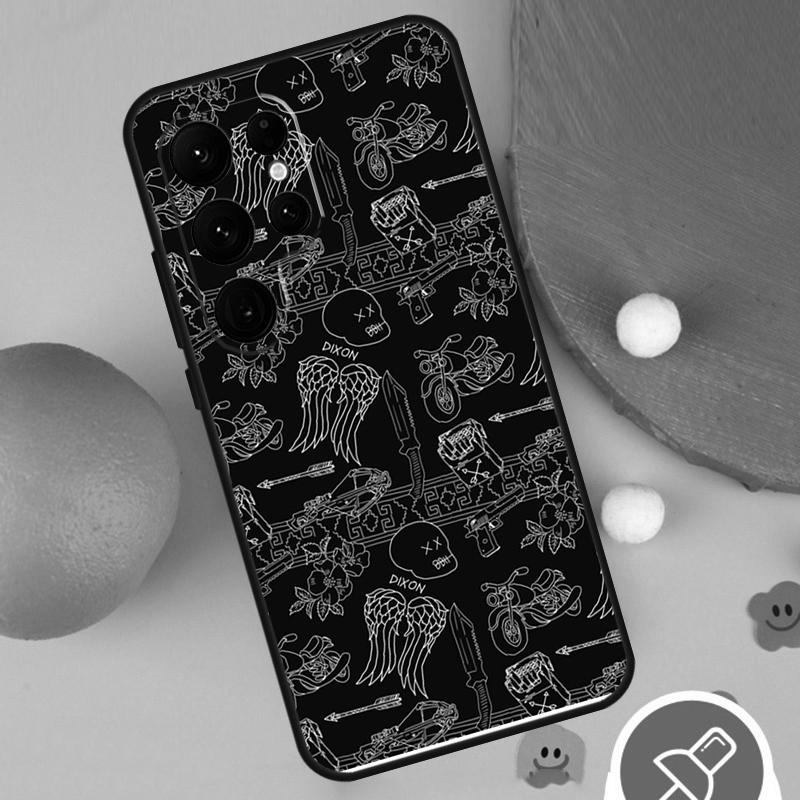 The Walking Dead Phone Case For Samsung Galaxy S25 Ultra S24 S23 S22 S21 Ultra S9 S10 Plus S20 FE Funda Cover