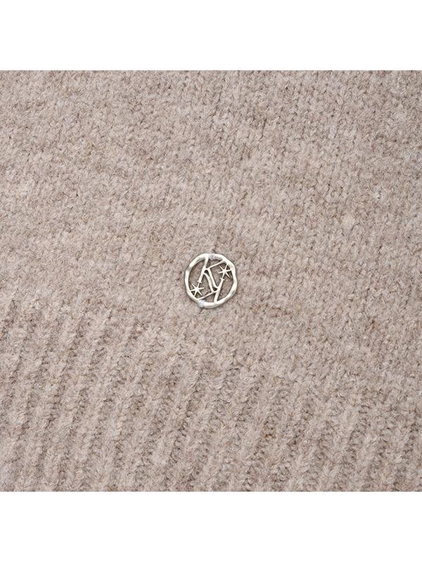 KIRSH Collection Round Neck Knit [Oatmeal]