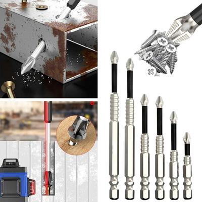 High Magnetic Screwdriver Drill Bit Set High Strength Rust-proof High-Speed Torque Anti