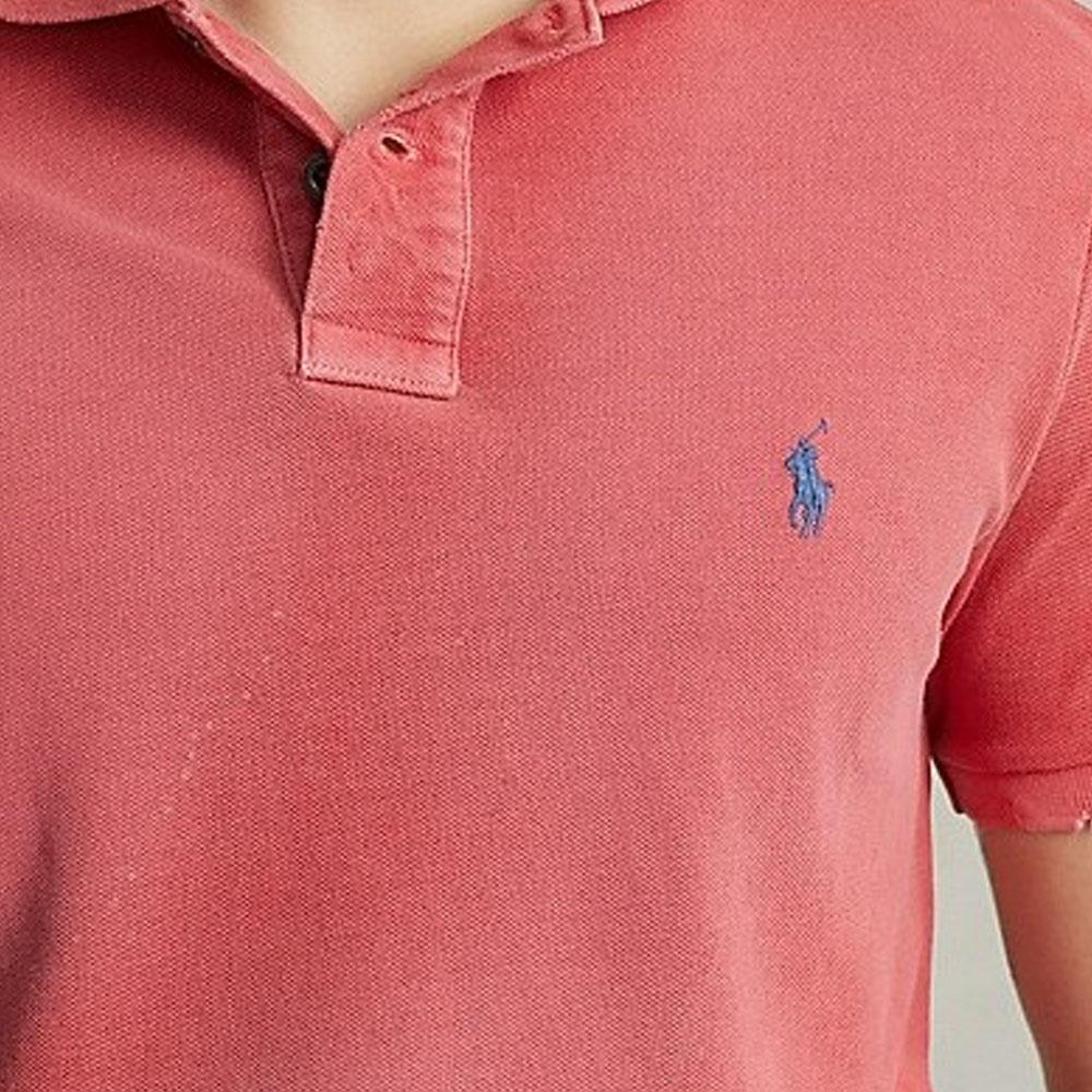 Polo Ralph Lauren Logo Embroidered Loose Fit Short Sleeve Polo Shirt Men Tops 710904588-002