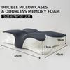 5 Colors Butterfly Neck Pillow Memory Foam Orthopedic Cervical Support Pillow for Pain Relief and Health Care