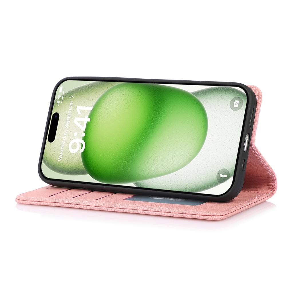 For iPhone 16 Pro Max Case Wallet Magnetic Closing Leather Flip Phone Cover